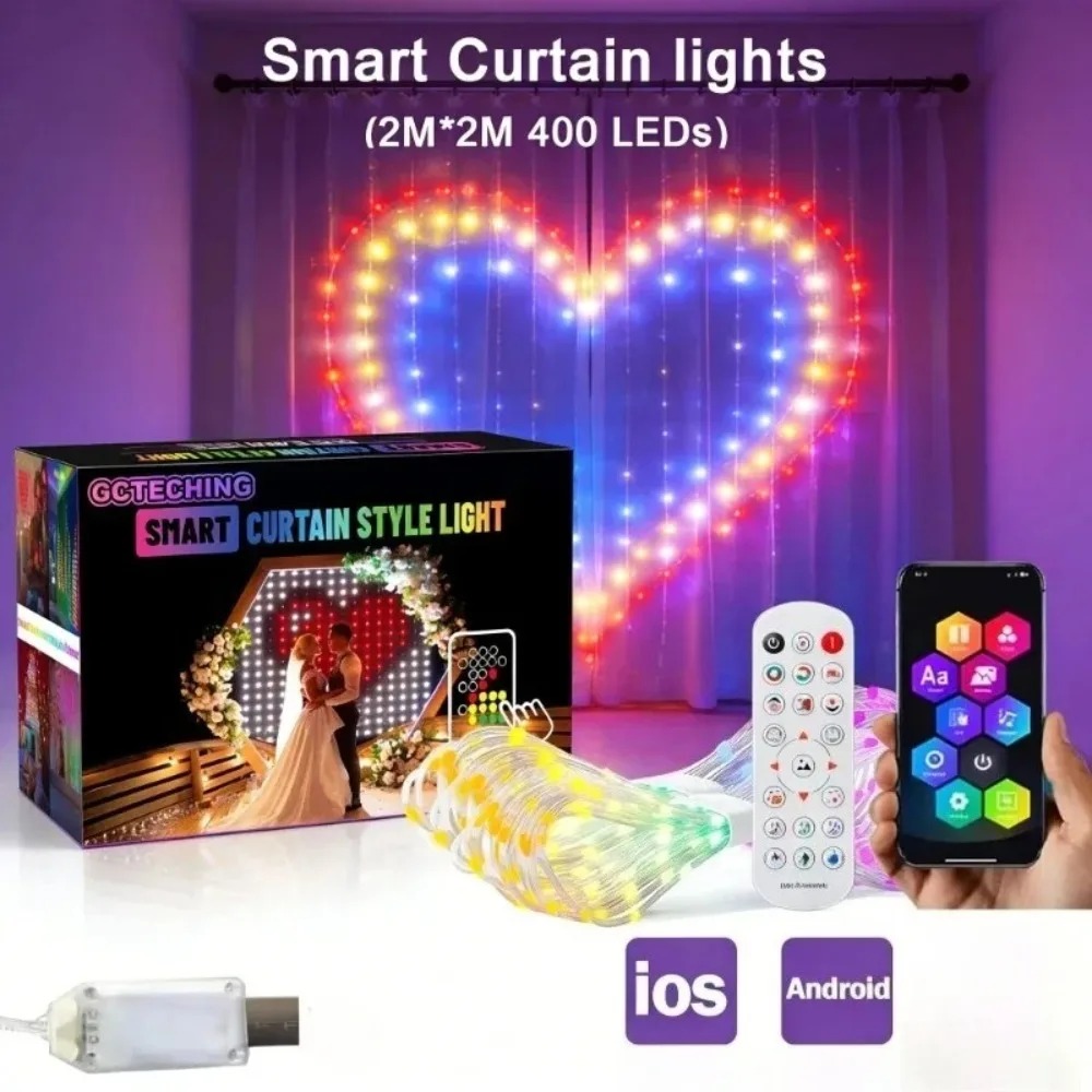 Lighting Decoration Outdoor - Dış Mekan LED Piksel Perde Işıkları