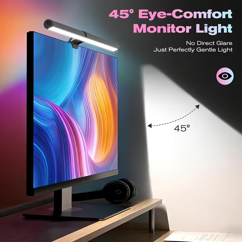 Touch Dimmer Lamp - USB Güçlü LED Monitör Işık Çubuğu,