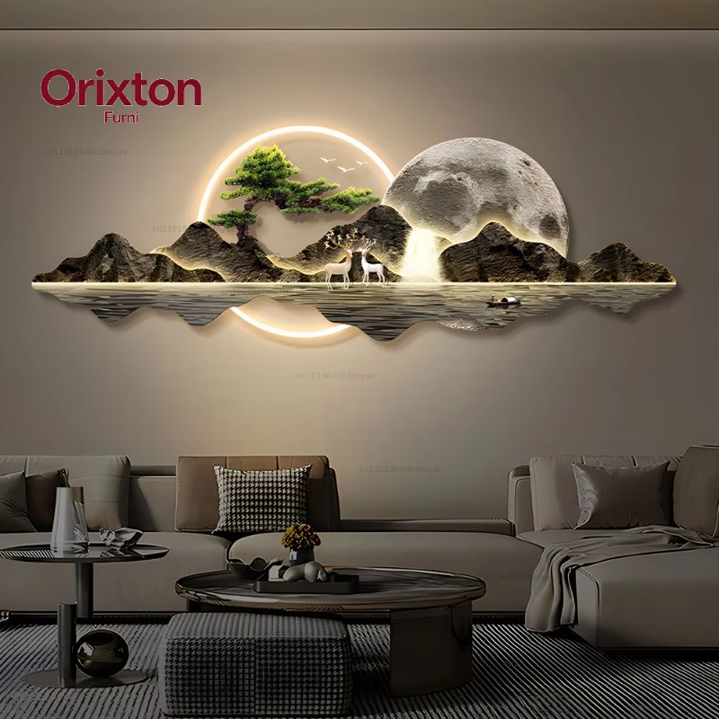 Home Decor Lighting Wholesale - Toptan Ev LED Işıklı Duvar Sanatı