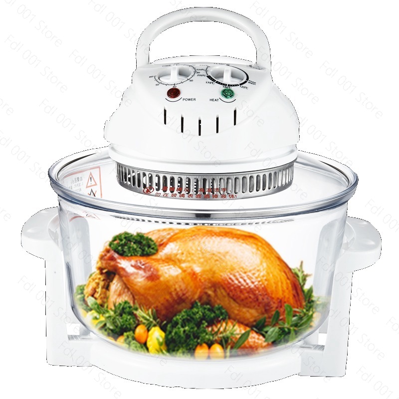 Lighting Visual - Camlı hava fritözü Işık dalgası fırını