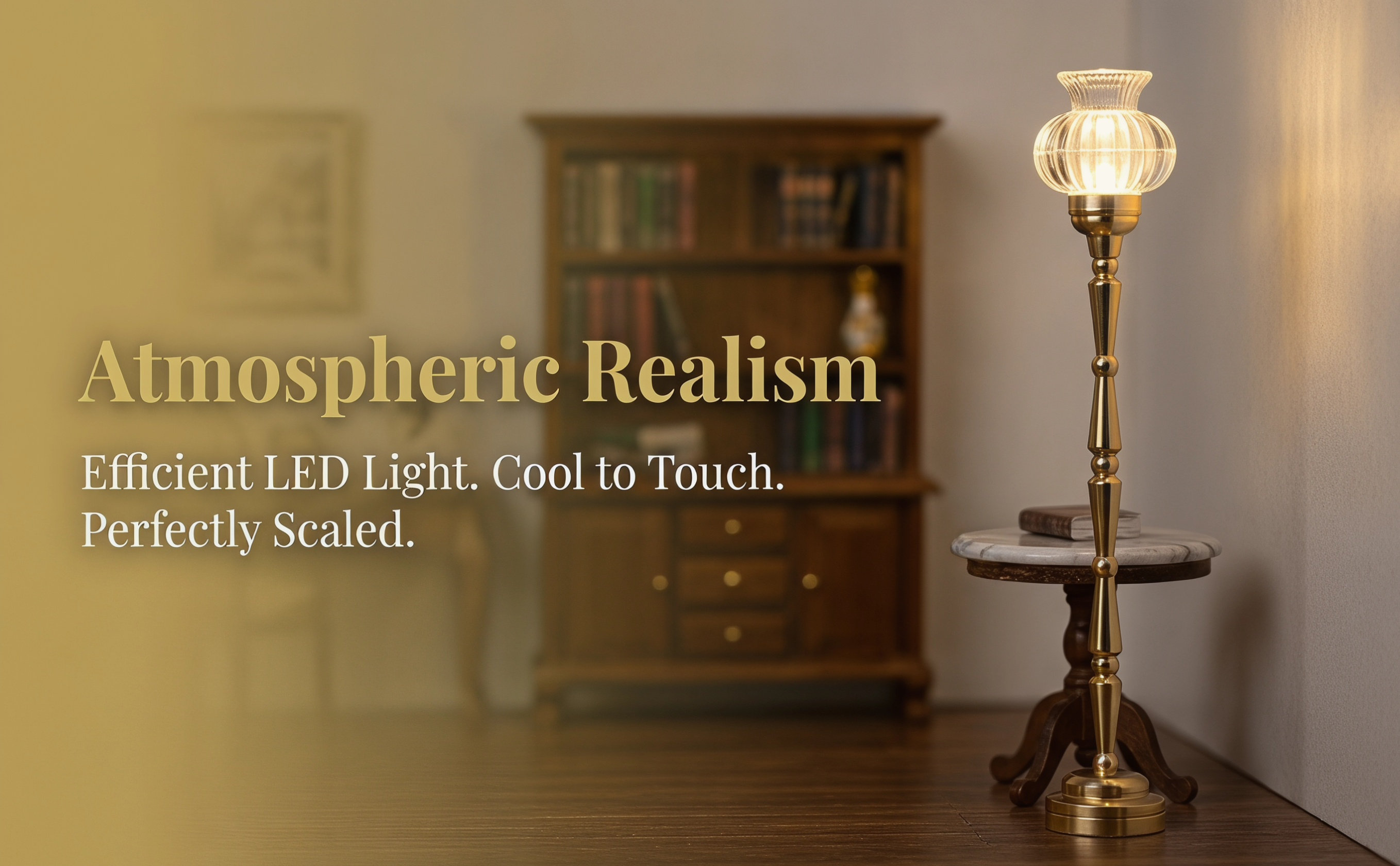 Decor Lighting Floor Lamps - 1:12 Ölçekli Minyatür Evler İçin Minyatür