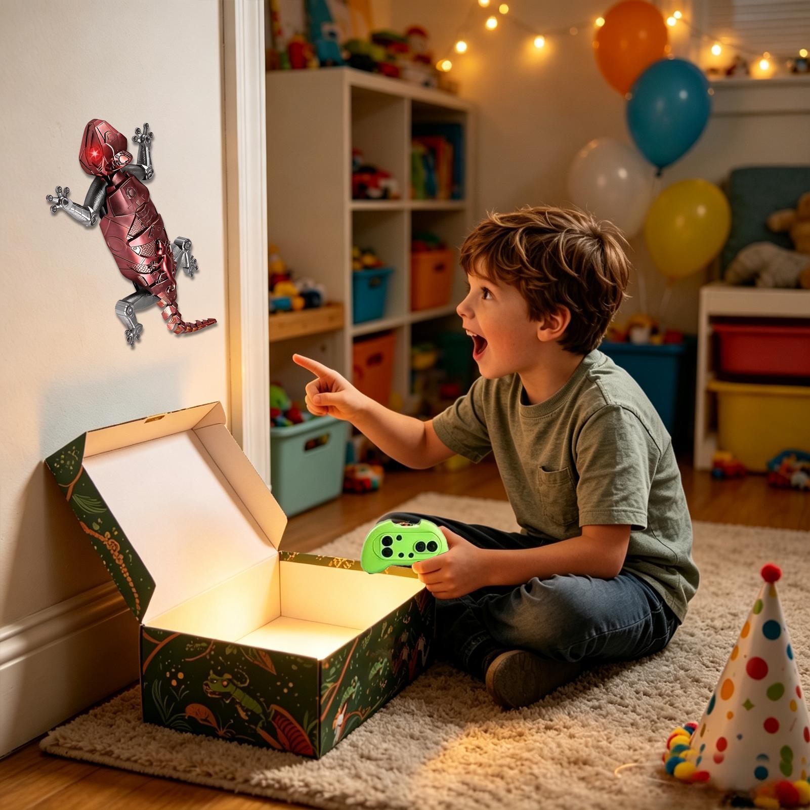 Gecko Lighting & Decor - Yeni Uzaktan Kumandalı Hayvan Oyuncak Duvara