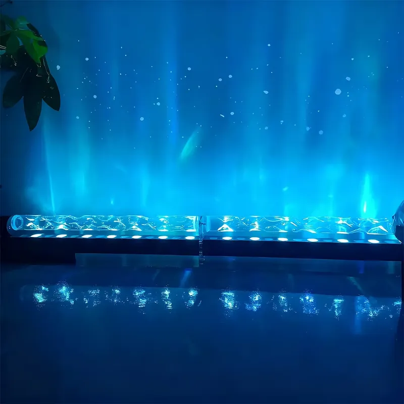 Room Decor Lighting Lamp - Akıllı 3D Duvar Yıkama Alev Projeksiyon