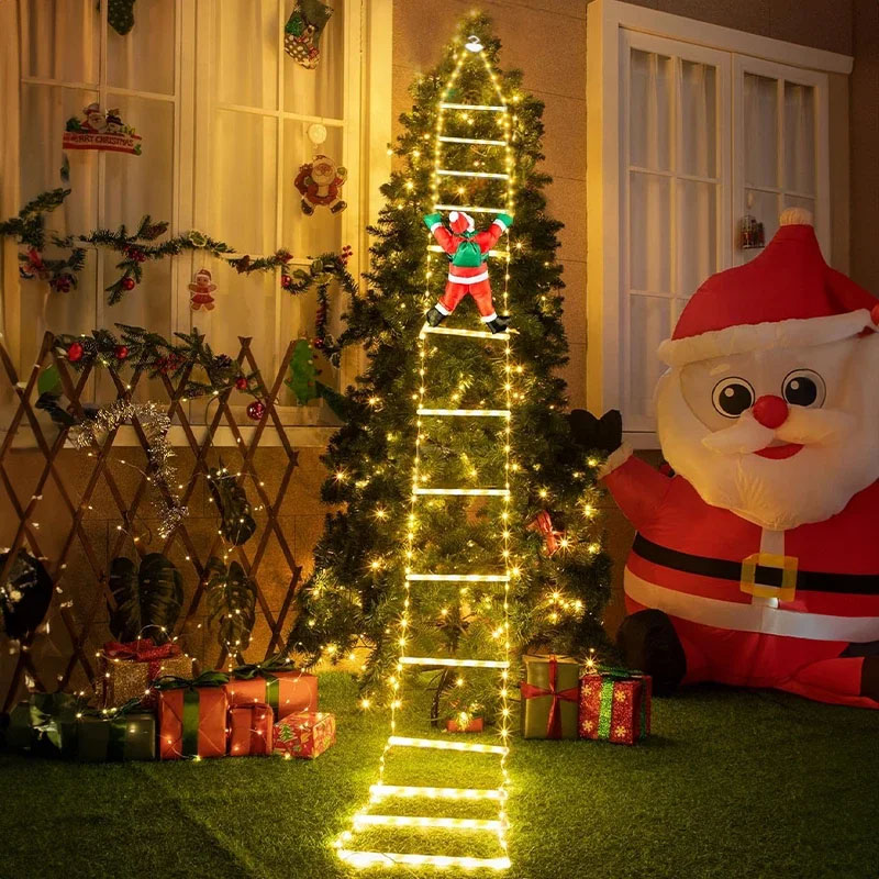 Lighting Decoration Outdoor - LED Noel Işıkları Noel Dekoratif Merdiven