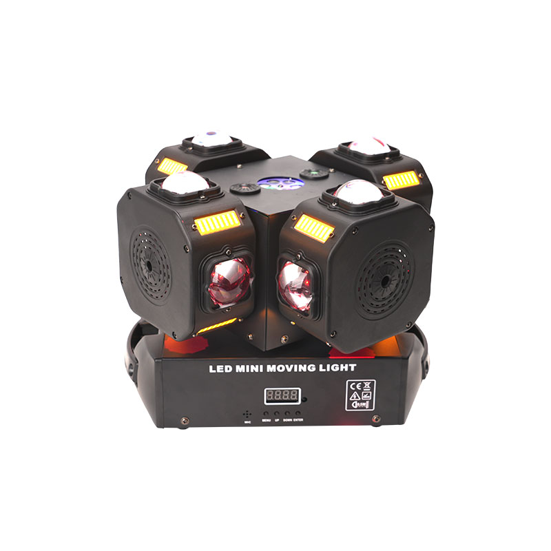 Gecko Lighting & Decor - 200W Dört Başlıklı Desenli Gecko Hareketli