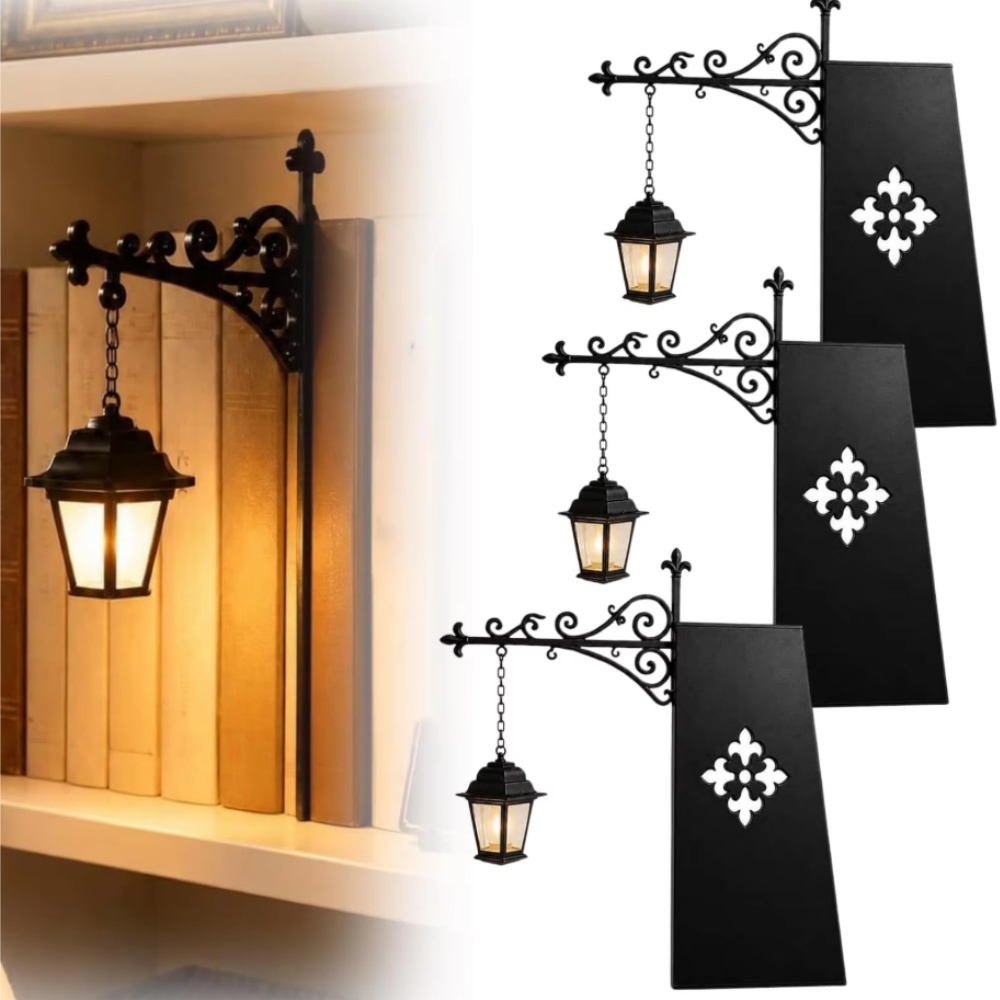 Lightings Decoration - Kütüphane Feneri Dekoratif Kitaplık Aydınlatması Retro
