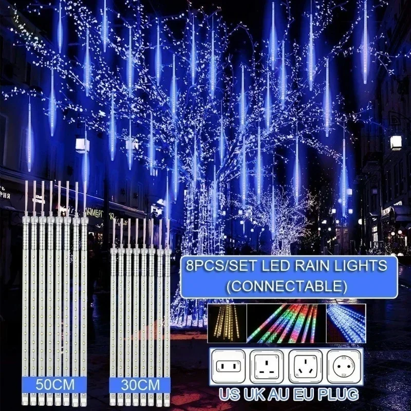 Outdoor Lighting Wedding Decor - 30 cm/50 cm Su Geçirmez Meteor