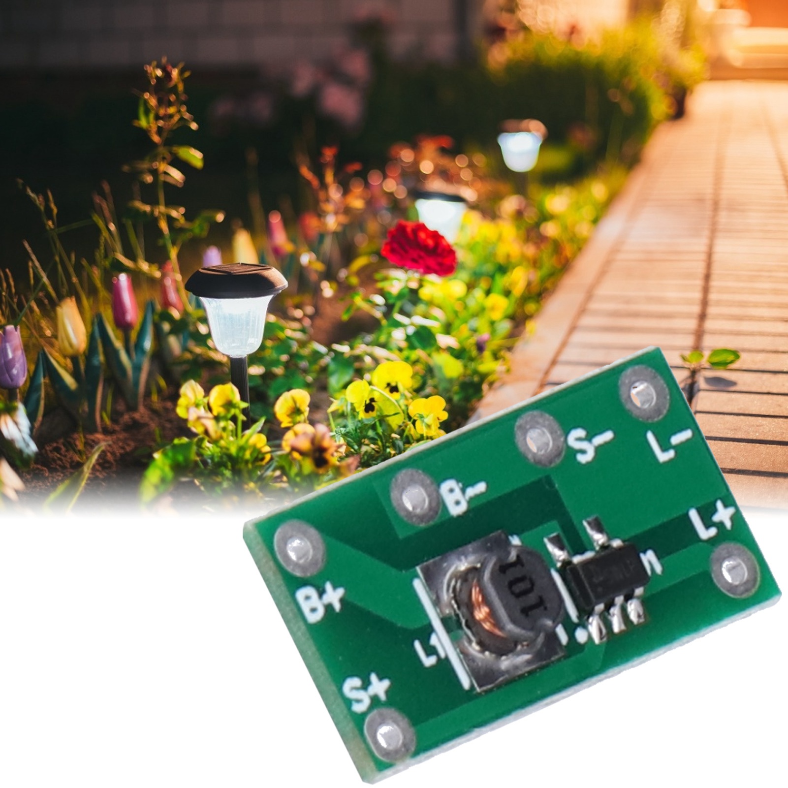 Touch Dimmer Lamp - Yol devre için 10 adet Solar