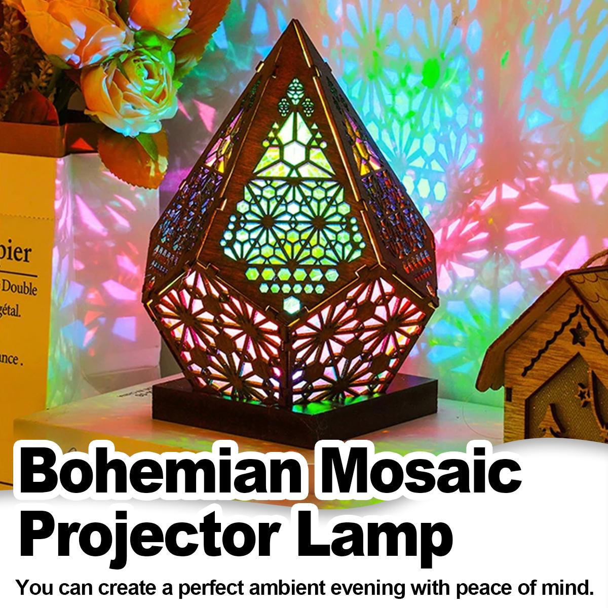 Decor Lighting Floor Lamps - Usb Bohemian Led Projeksiyon Masa Lambası