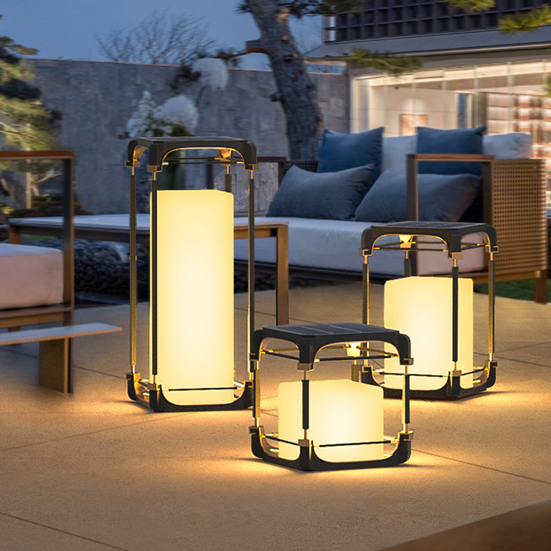 Decor Lighting Floor Lamps - Işıklı Zemin Lambası Avlu Güneş Enerjili