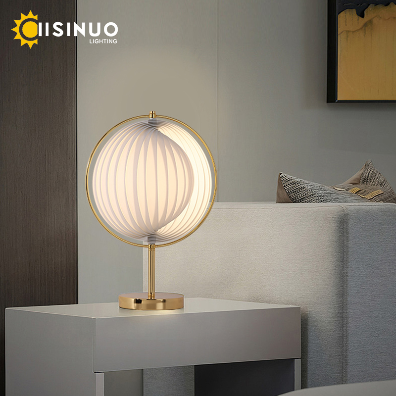 Decor Lighting Floor Lamps - Ay Şeklinde Zemin Lambası Dönebilen Başucu