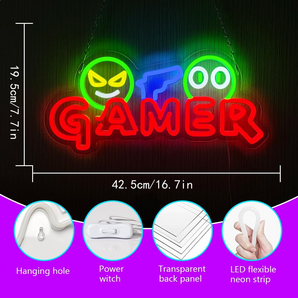 Oyuncu Neon Tabelası LED Duvar - Lighting Decor Wedding incelemesi ve fiyatı