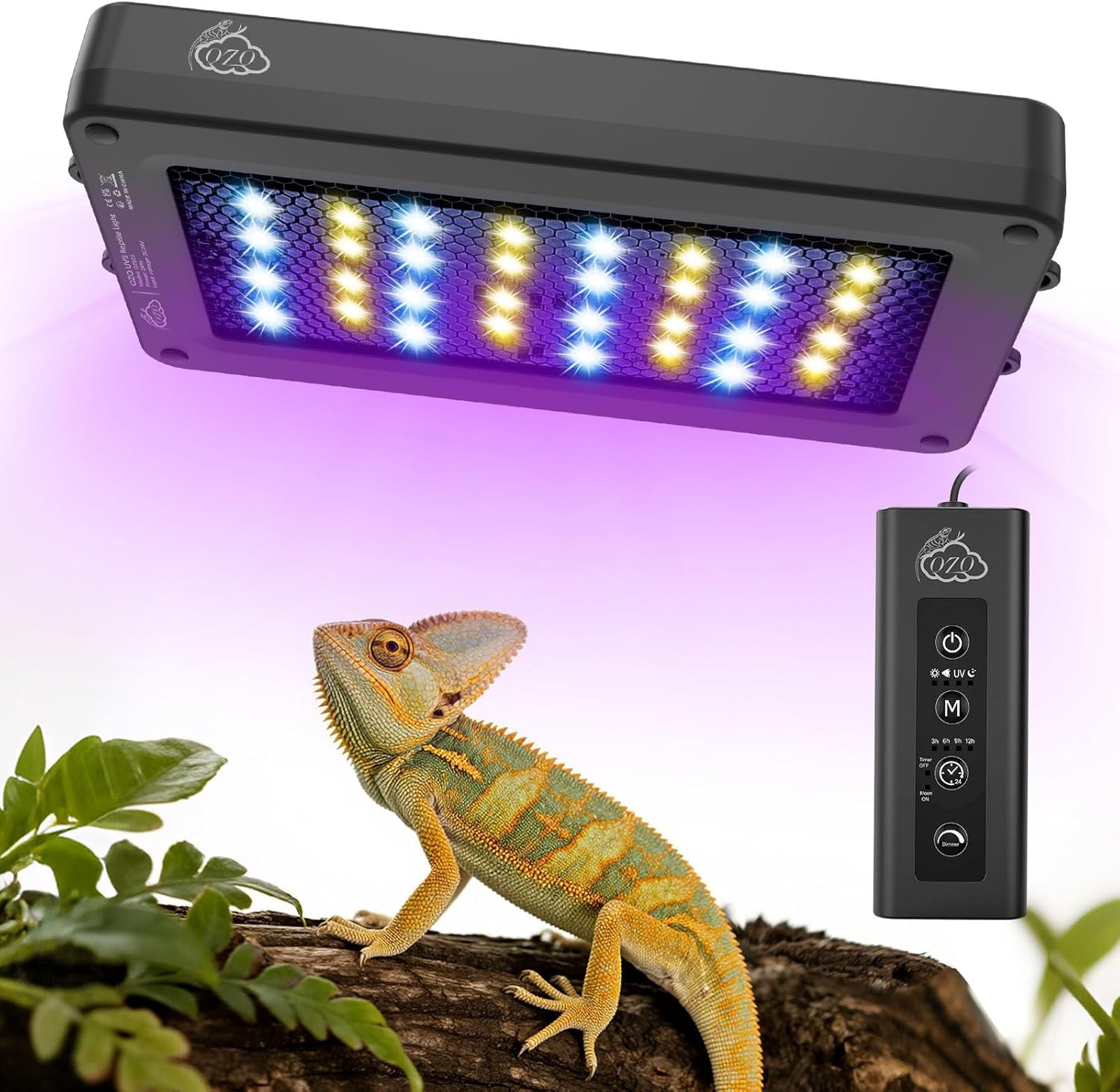 24W LED UVA UVB Reptil Lambası - Gecko Lighting & Decor incelemesi ve fiyatı