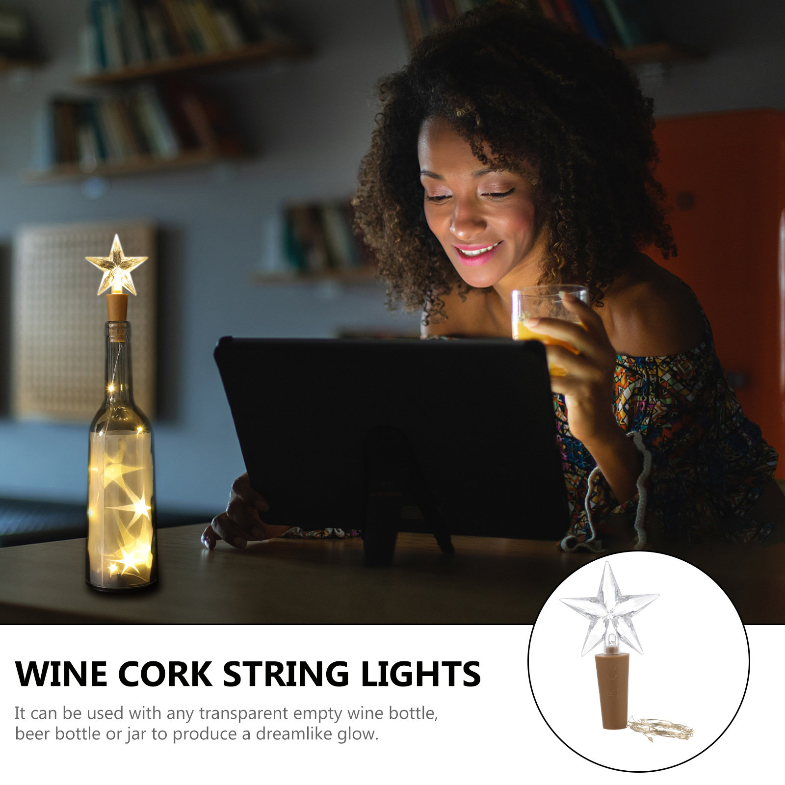 2 Adet Şarap Şişesi Mantarı Şe - Decor Lighting Cork incelemesi ve fiyatı