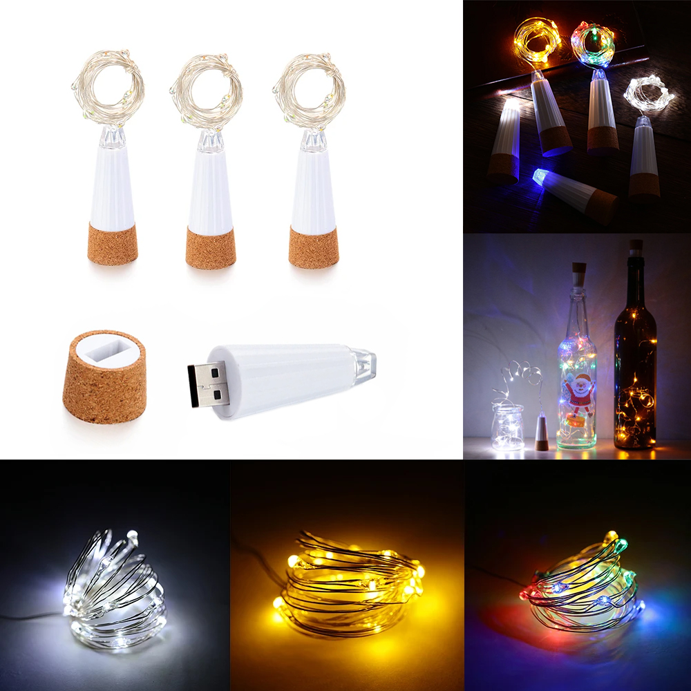 2 m 20 LED mantar şişe peri ış - Decor Lighting Cork incelemesi ve fiyatı