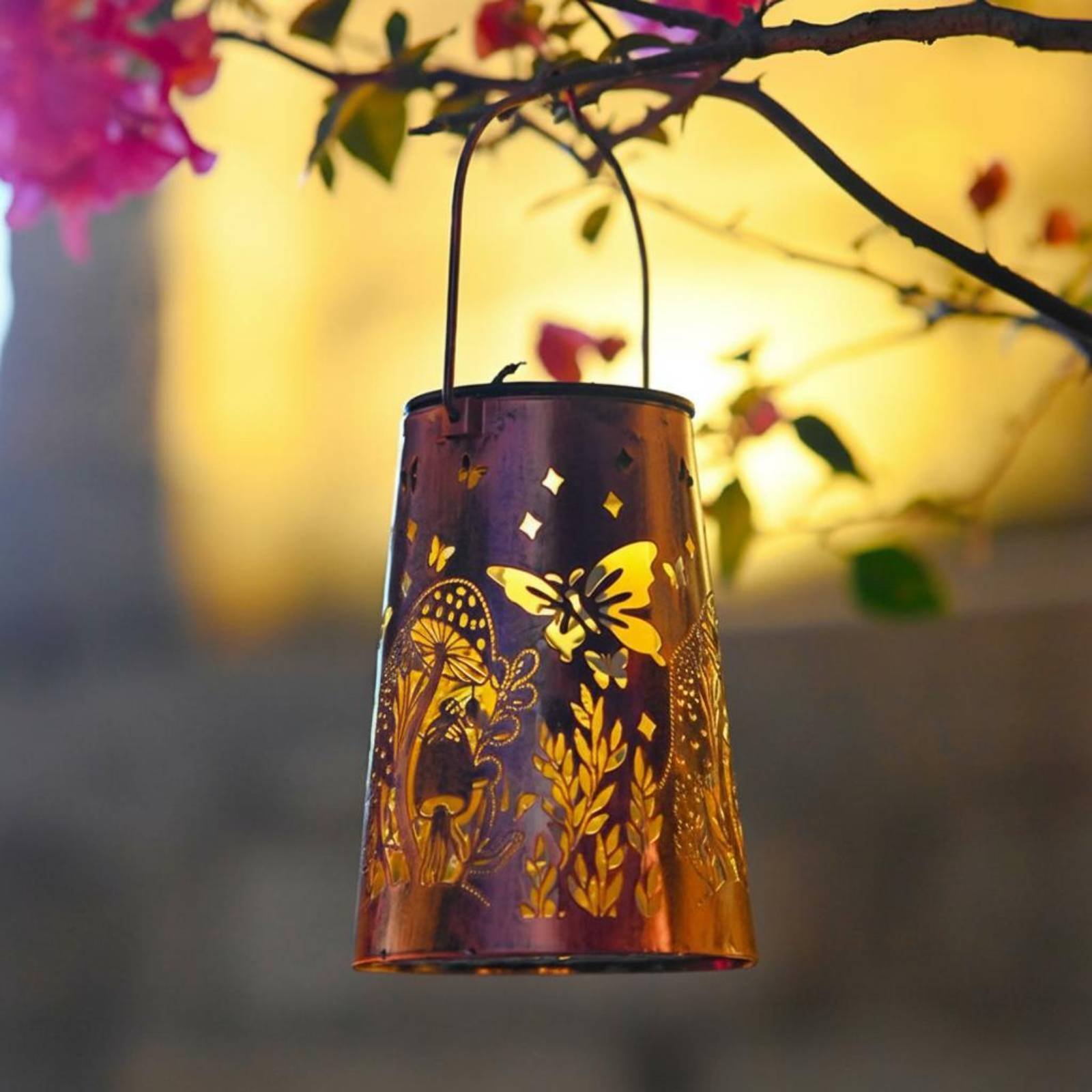 Çiçek Bahçesi Fener Desenli Ba - Lighting Decoration Outdoor incelemesi ve fiyatı