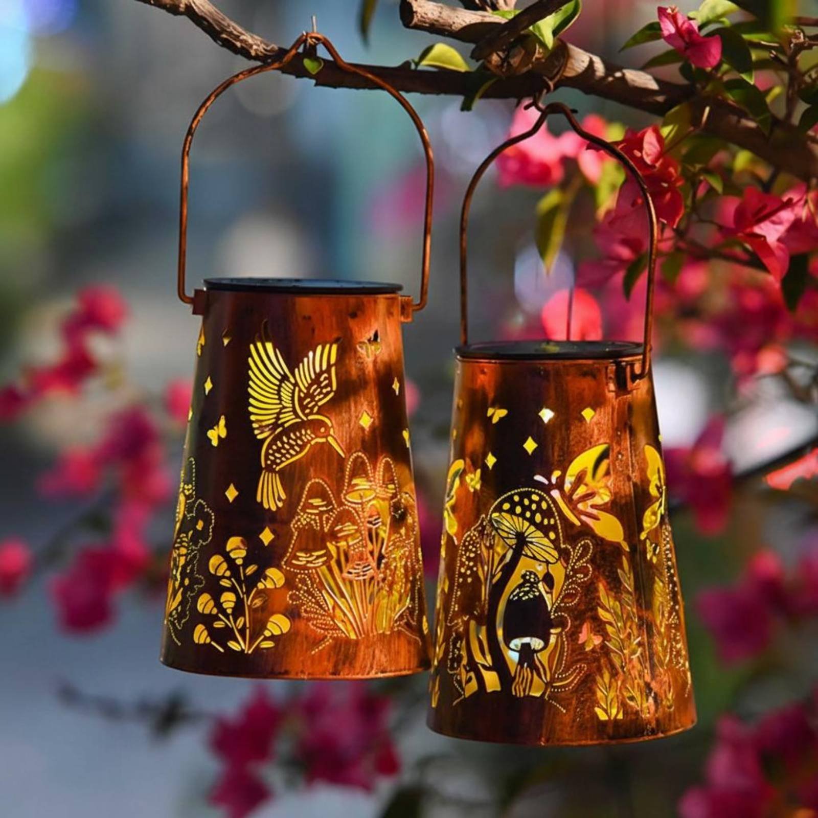 Çiçek Bahçesi Fener Desenli Ba - Lighting Decoration Outdoor incelemesi ve fiyatı