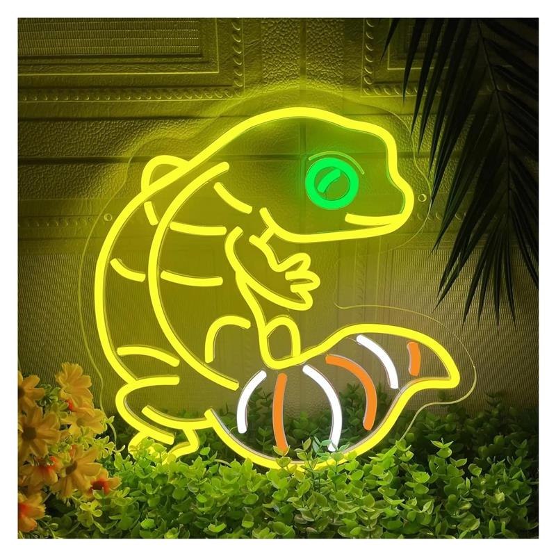 Gecko Şekli Neon Burcu Anime I - Gecko Lighting & Decor incelemesi ve fiyatı