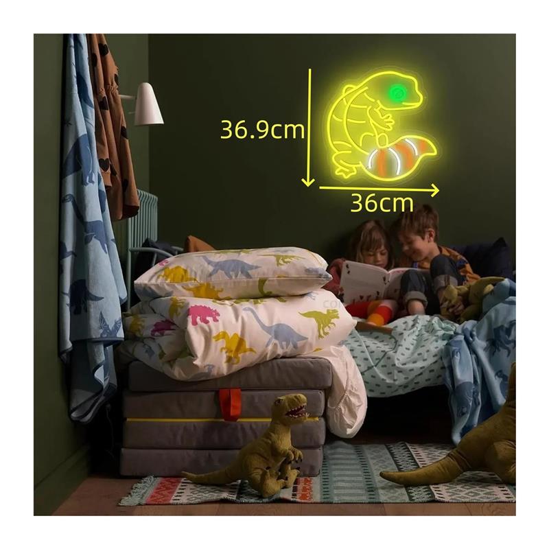Gecko Şekli Neon Burcu Anime I - Gecko Lighting & Decor incelemesi ve fiyatı