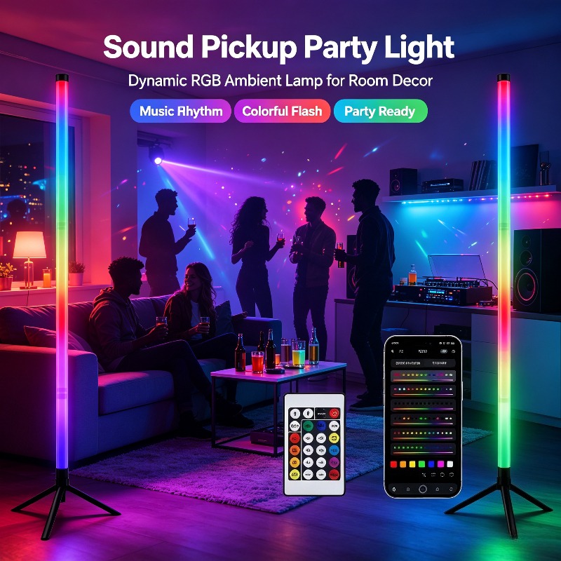 2'li Paket RGB LED Köşe Lambas - Decor Lighting Floor Lamps incelemesi ve fiyatı