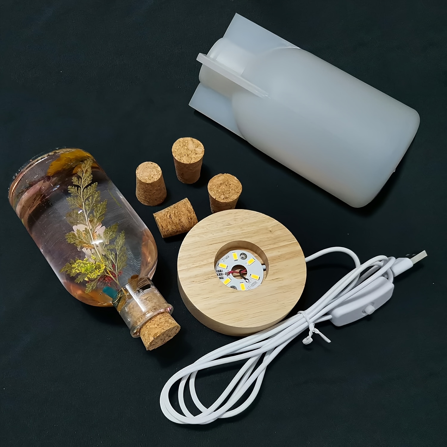 Drift Bottle Işıklı Reçine Kal - Decor Lighting Cork incelemesi ve fiyatı