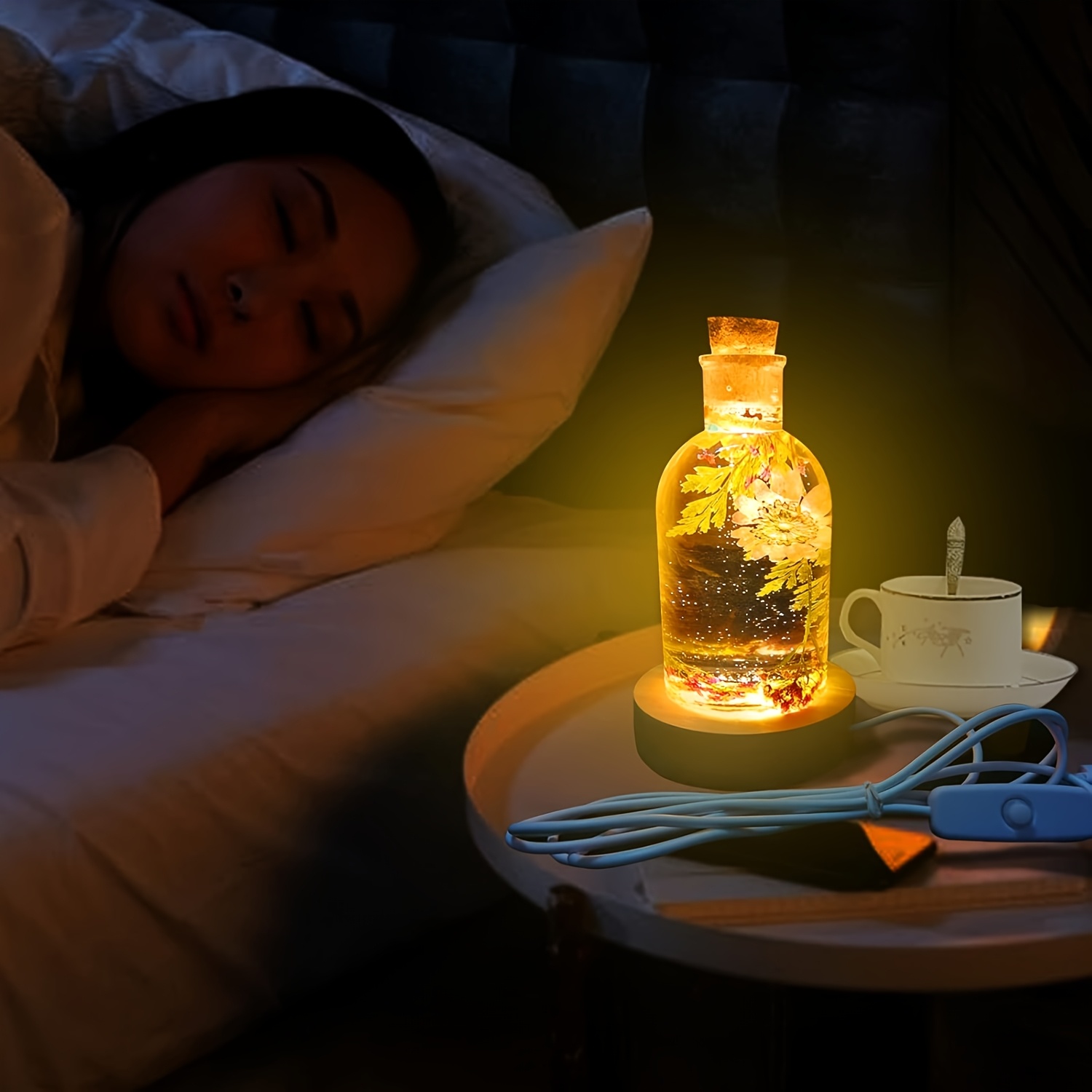 Drift Bottle Işıklı Reçine Kal - Decor Lighting Cork incelemesi ve fiyatı