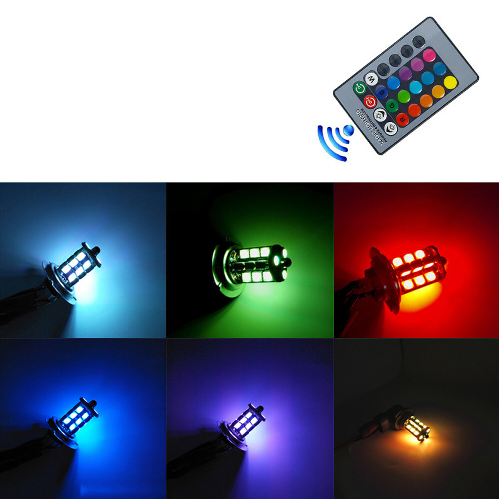 2x RGB H11 H9 H8 5050 27SMD Ar - Touch Dimmer Lamp incelemesi ve fiyatı