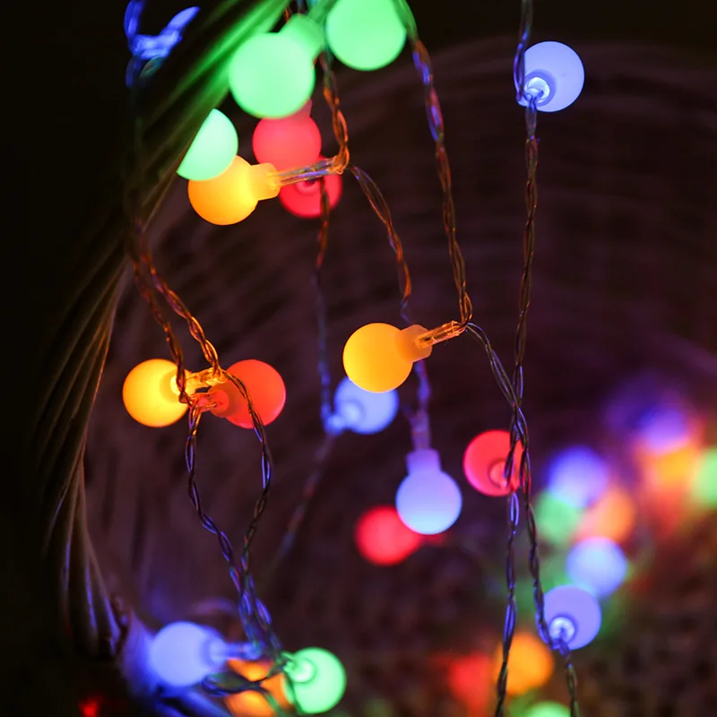 10M USB/pil gücü topu LED dize - Outdoor Lighting Wedding Decor incelemesi ve fiyatı