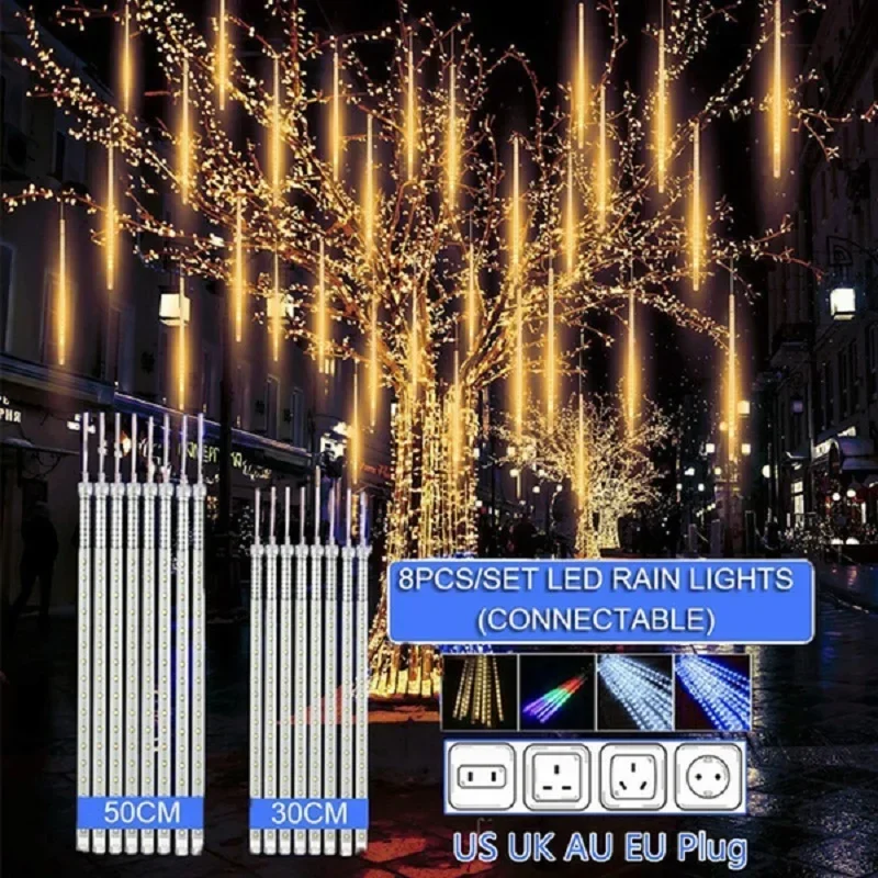 30 cm/50 cm Su Geçirmez Meteor - Outdoor Lighting Wedding Decor incelemesi ve fiyatı