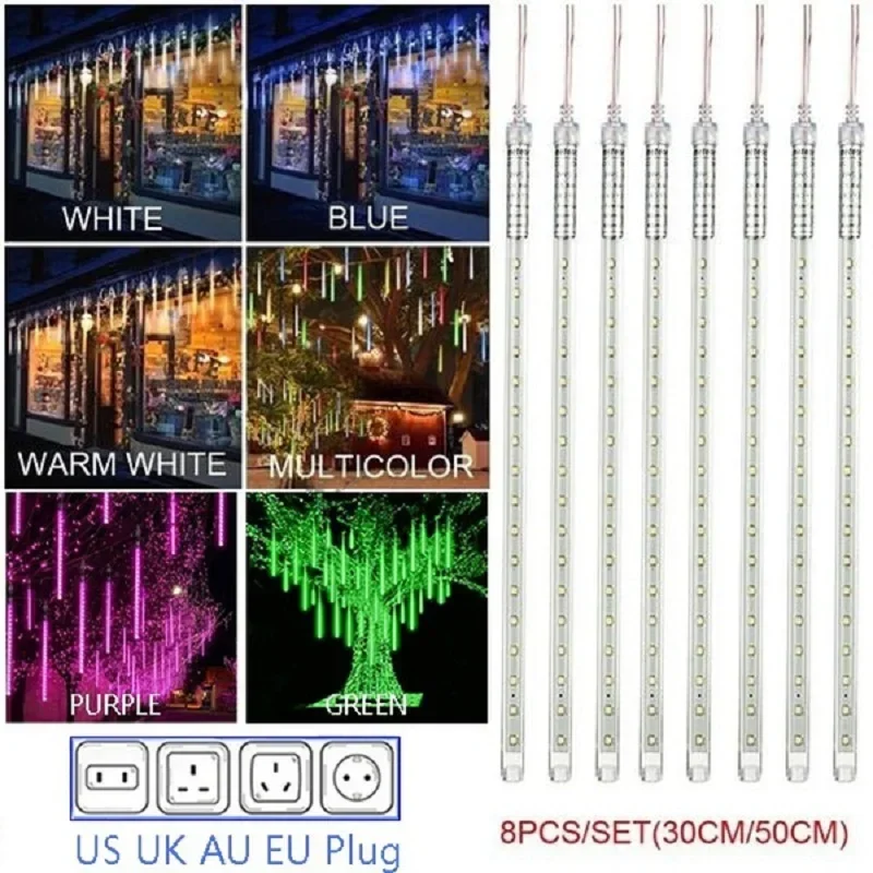 30 cm/50 cm Su Geçirmez Meteor - Outdoor Lighting Wedding Decor incelemesi ve fiyatı