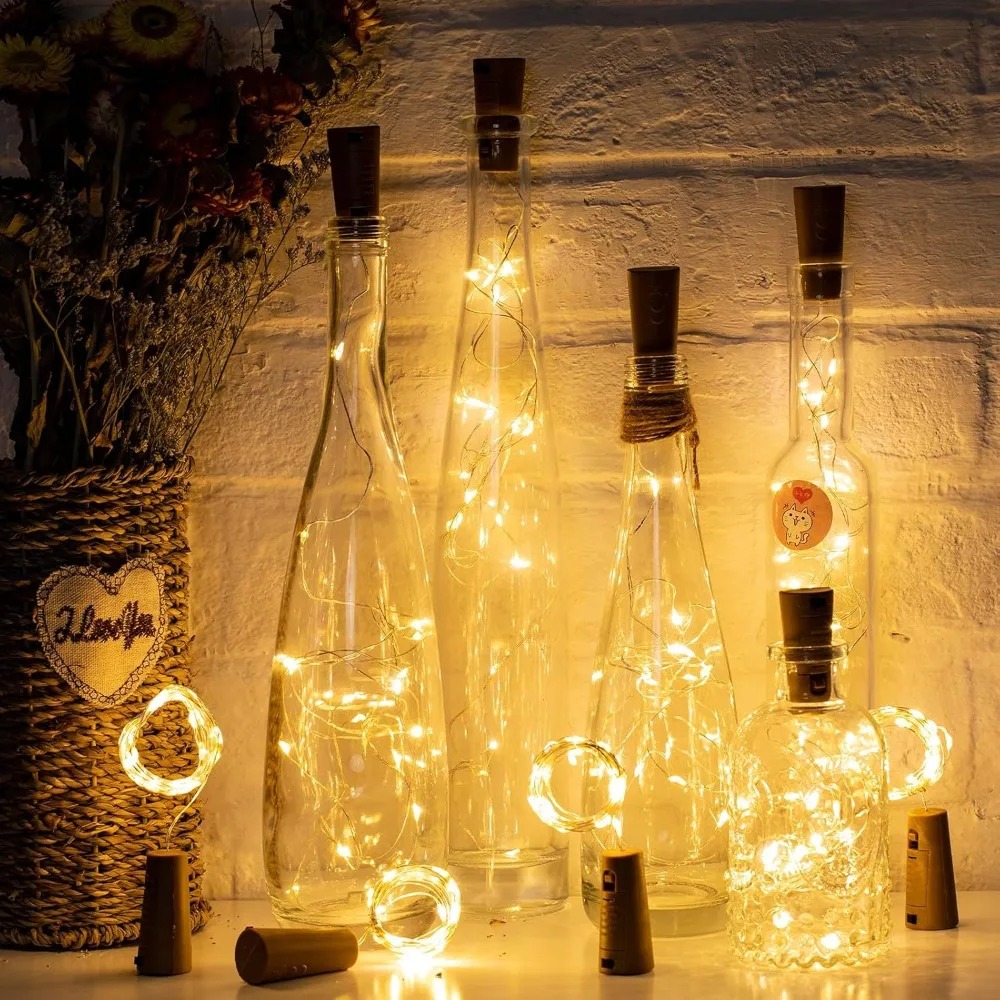 10 adet şarap şişesi LED ışıkl - Decor Lighting Cork incelemesi ve fiyatı