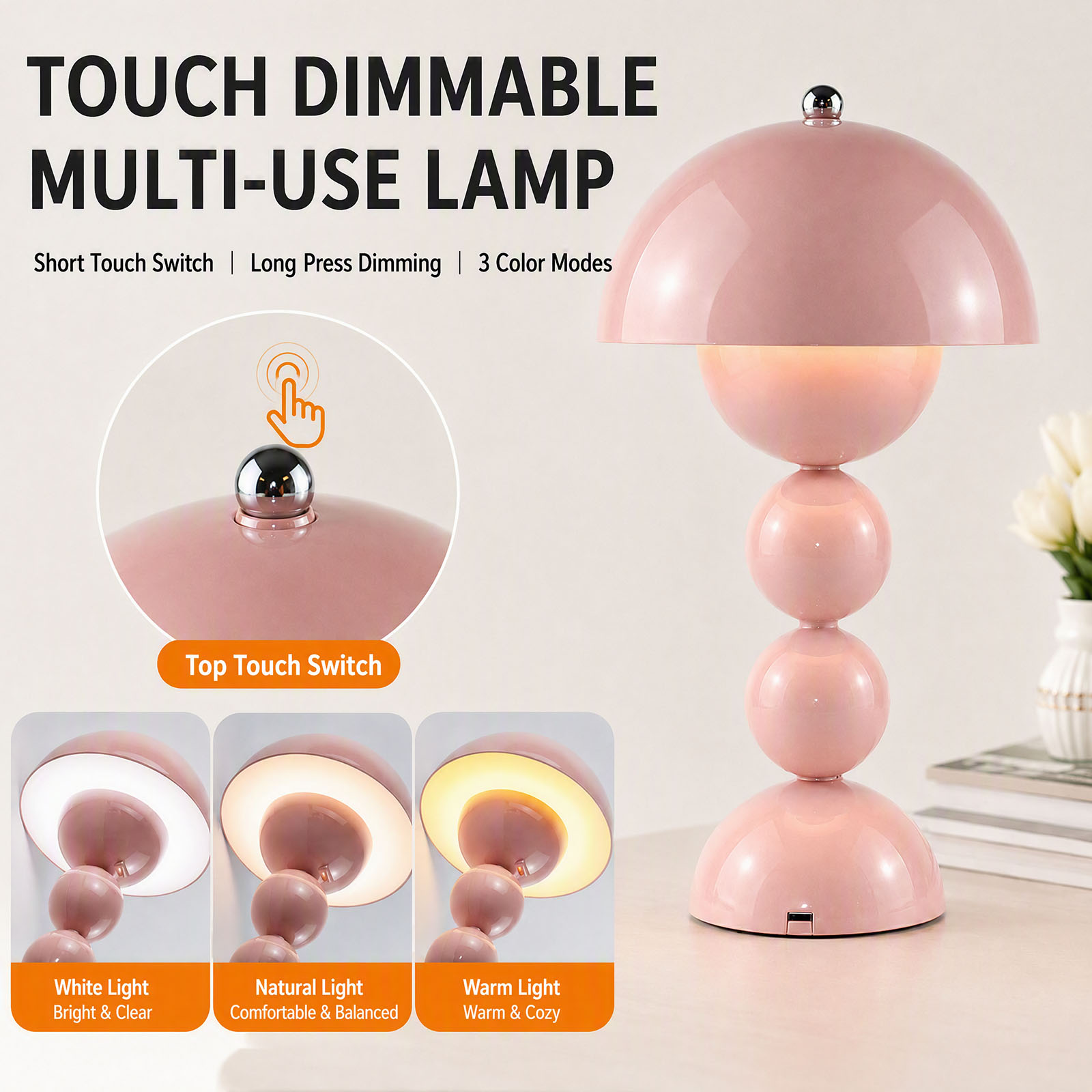 USB'li Mantar Şeklinde LED Mas - Room Decor Lighting Lamp incelemesi ve fiyatı
