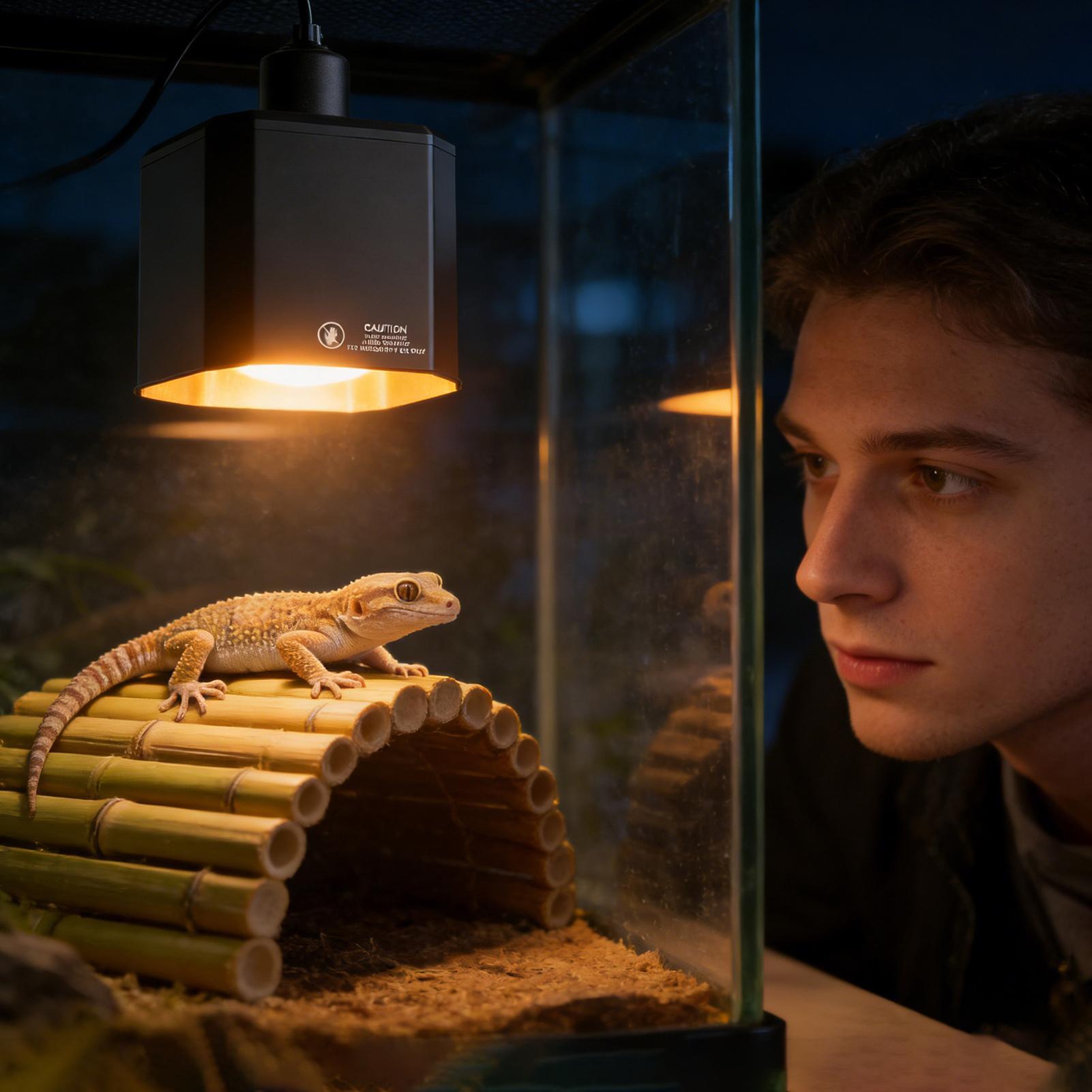 Sürüngen Isıtma Lambası Armatü - Gecko Lighting & Decor incelemesi ve fiyatı