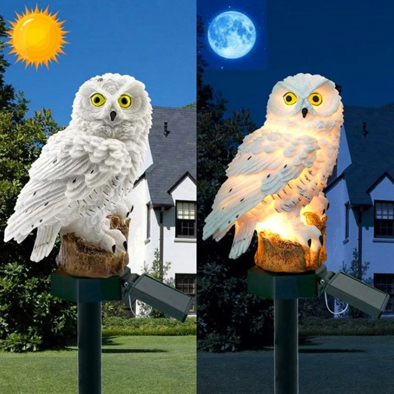 Güneş Enerjili Baykuş Heykeli  - Lighting Decoration Outdoor incelemesi ve fiyatı