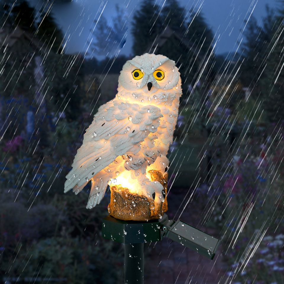 Güneş Enerjili Baykuş Heykeli  - Lighting Decoration Outdoor incelemesi ve fiyatı