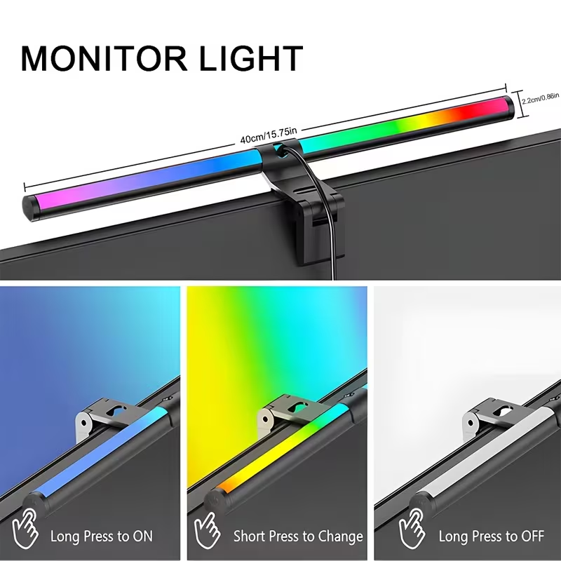 Monitör PC Ekran Işığı LED Kıs - Touch Dimmer Lamp incelemesi ve fiyatı
