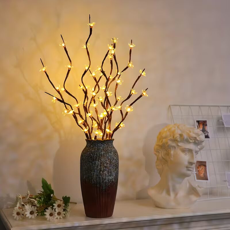 1/2 adet 20LED kiraz çiçeği ağ - Lighting Decoration Outdoor incelemesi ve fiyatı
