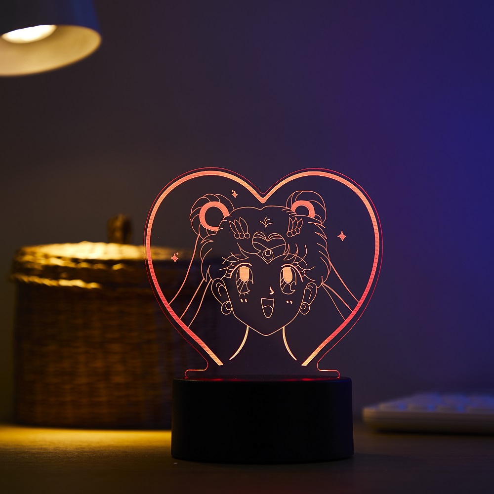 Çizgi film karakteri Tsukino U - Led Moon Lamp incelemesi ve fiyatı